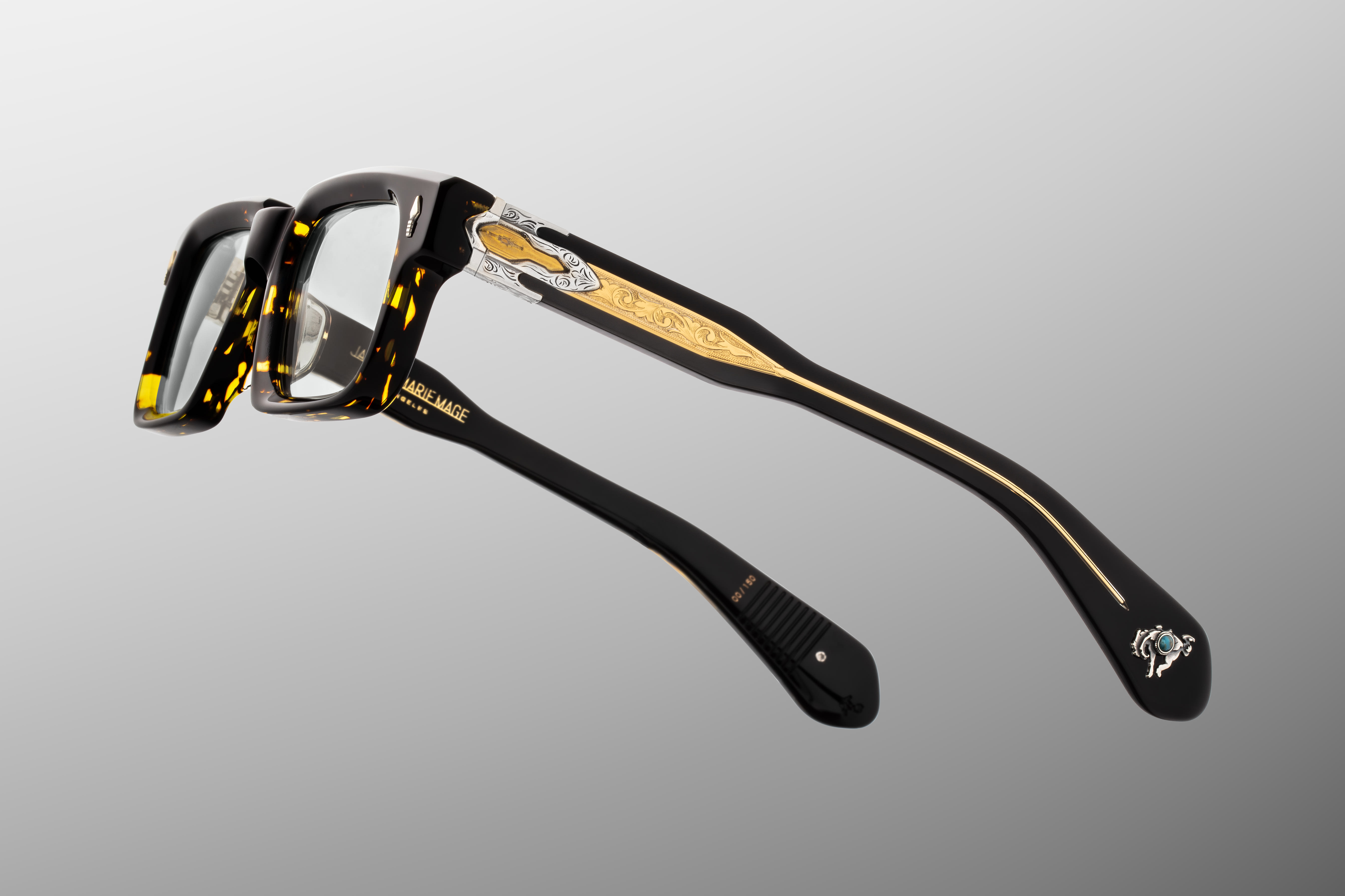 JACQUES MARIE MAGE: BELVEDERE LAST FRONTIER RX EYE GLASSES